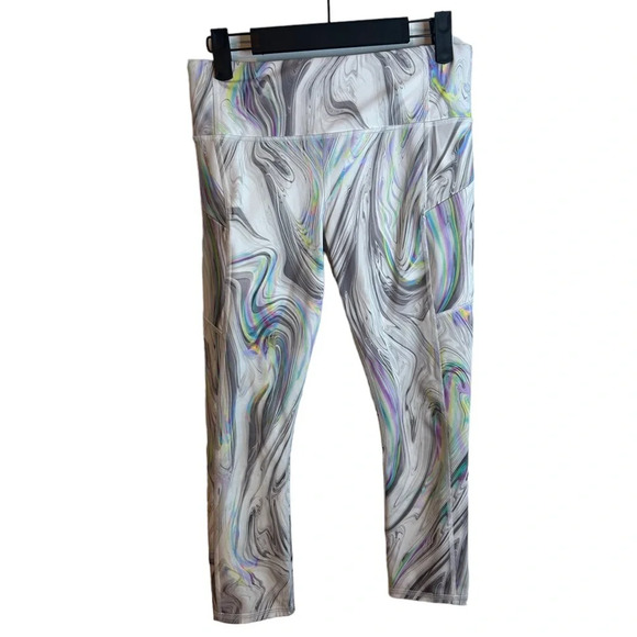 ATHLETA CONTENDER OPAL CAPRI LEGGINGS - Picture 1 of 5